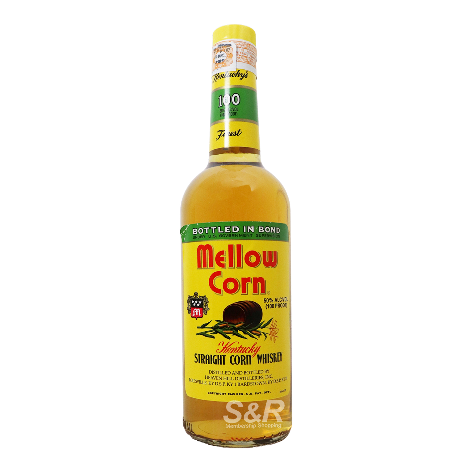 Mellow Corn Straight Corn Whiskey 750mL